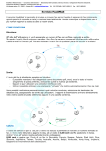 Servizio Fax@Mail