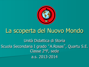 La scoperta del Nuovo Mondo