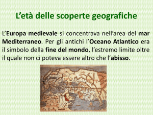 L`età delle scoperte geografiche