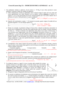 soluzioni - Dipartimento di Fisica