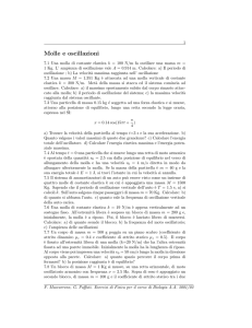 Esercitazione 5 - Dipartimento di Fisica