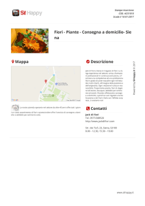 Fiori - Piante - Consegna a domicilio