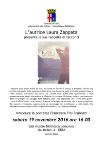 L`autrice Laura Zappata