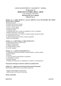PROGRAMMA di DISEGNO E ARTE classe II L AS