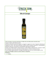Olio di Canapa