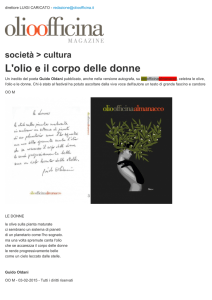 L`olio e il corpo delle donne