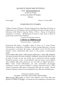segue... - Alliance Française Basilicata