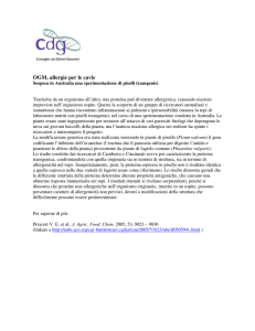 OGM, allergie per le cavie - Fondazione Diritti Genetici