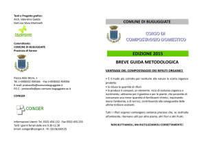 guida al compostaggio domestico