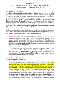 06 Come la cultura influenza la società