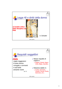 Requisiti soggettivi