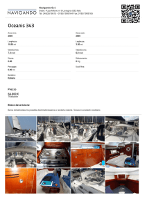 Oceanis 343 2005 | Lavagna