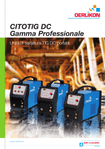 CITOTIG DC Gamma Professionale