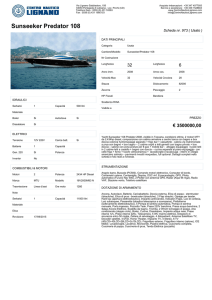 Sunseeker Predator 108 - Centro Nautico Lignano