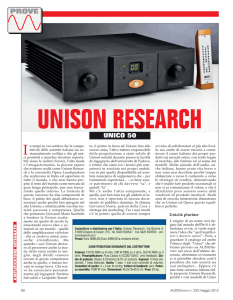 UNISON RESEARCH
