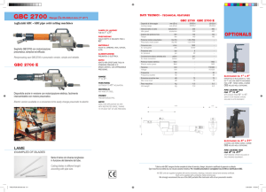 optionals - GBC Industrial tools spa