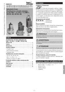 VAx, VCx, MB 7, VG, VR Sostituzione circuito stampato