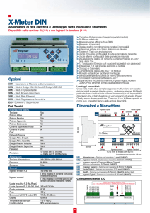 Scheda tecnica - Energy Team spa