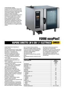 VAPORE DIRETTO LW 6 GN 1/1 ELETTRICO