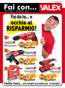VALEX Promozioni Autunno - Inverno 2013
