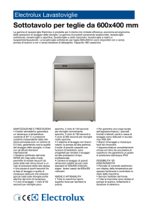 Electrolux Lavastoviglie