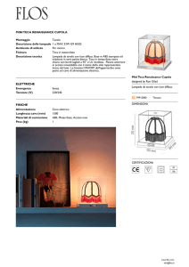 Mini Teca Renaissance Cupola designed by Ron