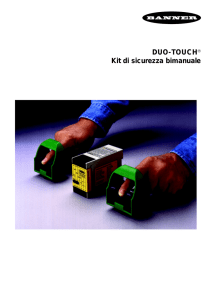DUO-TOUCH Kit di sicurezza bimanuale