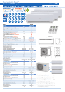 X-ECO 2415T 2 x 9000 Btu + 12000 Btu TRIAL INVERTER