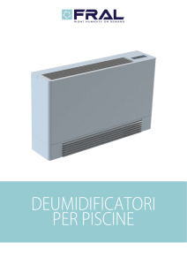 DEUMIDIFICATORI PER PISCINE