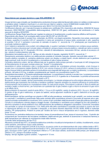 Descrizione per gruppo termico a gas SOLARDENS 15