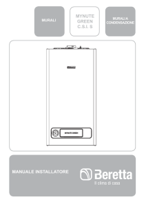 manuale installatore mynute green csi s