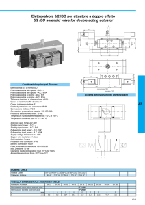 Elettrovalvola 5/2 ISO per attuatore a doppio effetto 5