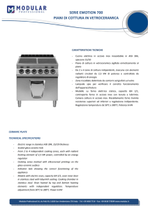 serie emotion 700 piani di cottura in vetroceramica