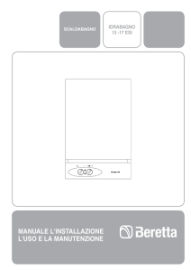 manuale l`installazione l`uso e la manutenzione