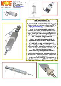 ATTUATORE LINEARE