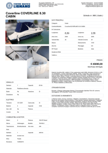 Coverline COVERLINE 8.30 CABIN