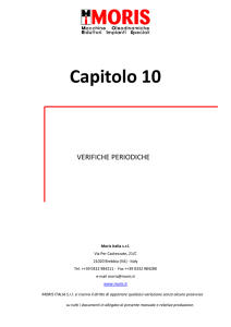 Capitolo 10 - MORIS ITALIA srl