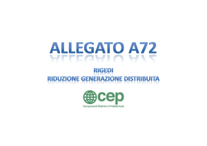 Allegato A72 del codice di rete di Terna