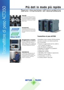 Trasmettitore di peso ACT350
