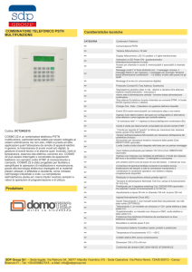 COMBINATORE TELEFONICO PSTN