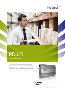 Hytera RD625 - Ripetitore DMR