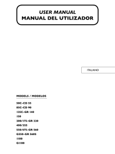 user manual manual del utilizador