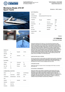 Monterey Boats 375 SY Sport Yacht