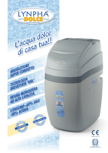 L`acqua dolce di casa tua!!