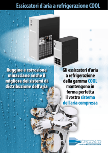 Essiccatori d`aria a refrigerazione COOL