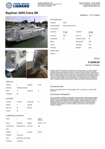 Bayliner 2455 Ciera SK - Centro Nautico Lignano