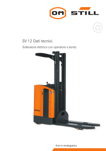 SV 12 Dati tecnici.
