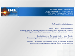 Ilaria Bertini (ENEA) - Agenzia nazionale per le nuove tecnologie, l