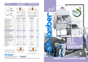 versione con Pompa di calore LP31-ek CVCP-LP