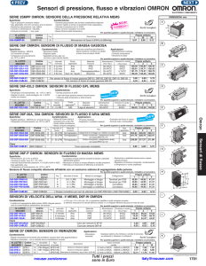 OMRON Pressure, Flow and Vibration Sensors